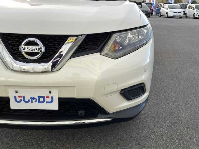 日産 エクストレイル 20X エマージェンシーブレーキ 福島県 2016(平28)年 8.7万km ブリリアントホワイトパール (株)IDOMが運営する【じしゃロンいわき店】の自社ローン専用車両になります。こちらは現金またはオートローンご利用時の価格です。自社ローンご希望の方は別途その旨お申付け下さい/登録時走行距離86720km/メモリーナビ/バックカメラ/プッシュスタート/スマートキー/エマージェンシーブレーキ/フルセグTV/カプロンシート/シートヒーター/純正アルミホイール