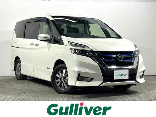 日産 セレナ e－パワー ハイウェイスター V 大阪府 2019(平31)年 6.6万km ブリリアントホワイトパール 純正１０ｉｎｃナビＴＶ　３６０カメラ　衝突軽減Ｂ　レーンアシスト　クルーズコントロール　パーキングアシスト　両側パワースライドドア　クリアランスソナー　ドライブレコーダー