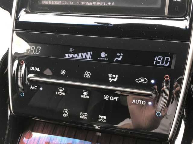 トヨタ ハリアー プレミアム 愛媛県 2014(平26)年 5.1万km ブラック 純正HDDナビ(NHZN-W62G)/・CD/DVD/フルセグTV/Bluetooth/MSV/バックカメラ/クルーズコントロール/レーンキープアシスト/前方ドライブレコーダー/ETC/ハーフレザーシート/・D席パワーシート/パワーバックドア /LEDオートライト/・オートハイビーム/スマートキー/・スペアキー/取扱説明書