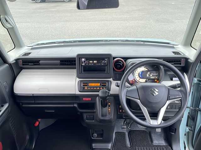 スズキ スペーシア HYBRID G 岩手県 2020(令2)年 7.3万km オフブルーM 社外CD/USB/AUX/スマートキー×２/衝突被害軽減ブレーキ/コーナーセンサー/レーンアシスト/オートライト/電動格納式ミラー/プッシュスタート