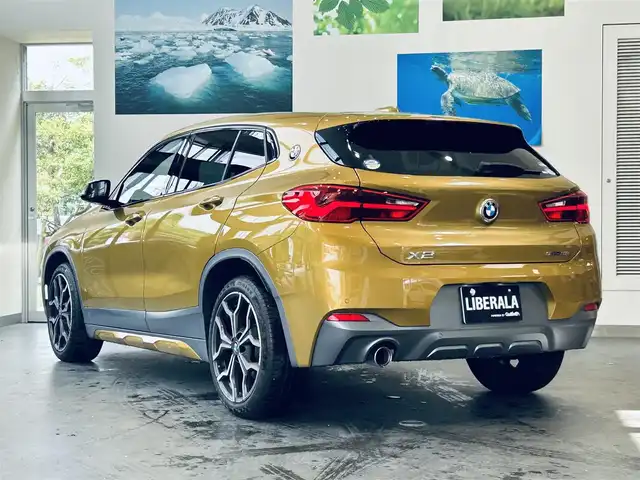 ＢＭＷ Ｘ２ sDrive18i MスポーツX 大阪府 2018(平30)年 2万km ガルバニックゴールドメタリック ワンオーナー/インテリジェントセーフティ/シートヒーター/ACC/HUD/純正ナビ/バックカメラ/純正19インチAW/LEDヘッドライト/電動リアゲート/クリアランスソナー/ETC/ドラレコ