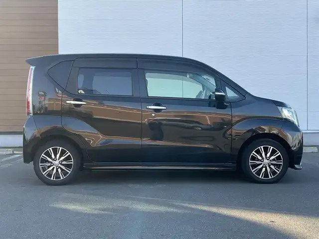 ダイハツ ムーヴ カスタム X ハイパー SA 秋田県 2014(平26)年 9.4万km ブラックマイカメタリック ４WD/スマートアシスト/誤発進抑制機能/LEDヘッドライト/社外メモリナビ（DVD/CD/BT/AM/FM）/フルセグ（走行中視聴可能）/バックカメラ/ダイハツ純正１４インチアルミ（夏タイヤ装着）/スマートキー/アイドリングストップ/プッシュスタート/ステアリングスイッチ/純正フロアマット/純正ドアバイザー/オートライト/オートエアコン/パワーステアリング/パワーウィンドウ/横滑り防止/盗難防止装置/寒冷地仕様/電動格納ウィンカーミラー/保証書/取扱説明書/記録簿/スペアキー×１