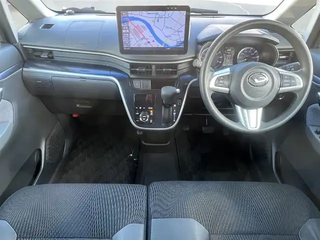 ダイハツ ムーヴ カスタム X ハイパー SA 秋田県 2014(平26)年 9.4万km ブラックマイカメタリック ４WD/スマートアシスト/誤発進抑制機能/LEDヘッドライト/社外メモリナビ（DVD/CD/BT/AM/FM）/フルセグ（走行中視聴可能）/バックカメラ/ダイハツ純正１４インチアルミ（夏タイヤ装着）/スマートキー/アイドリングストップ/プッシュスタート/ステアリングスイッチ/純正フロアマット/純正ドアバイザー/オートライト/オートエアコン/パワーステアリング/パワーウィンドウ/横滑り防止/盗難防止装置/寒冷地仕様/電動格納ウィンカーミラー/保証書/取扱説明書/記録簿/スペアキー×１