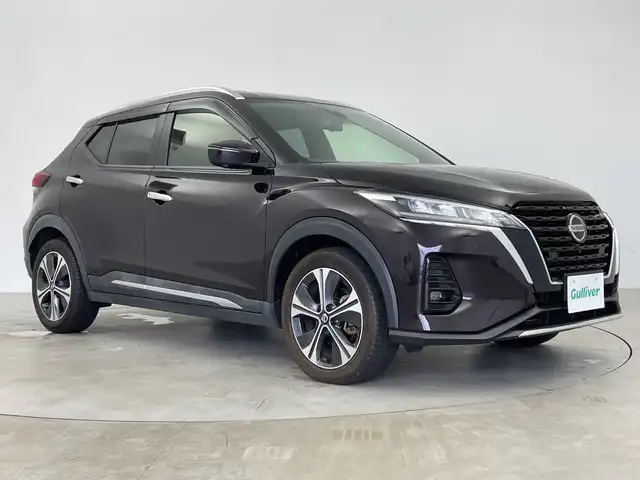 日産 キックス X 鹿児島県 2020(令2)年 2.7万km ナイトベールパープル 純正ナビ(MJ119D-W)/(CD/BT/フルセグ)/プロパイロット/エマージェンシーブレーキ/レーンキープアシスト/レーンディパーチャーワーニング/踏み間違え防止/アラウンドビューモニター/デジタルインナーミラー/ビルトインETC/LEDオートライト/オートマチィックハイビーム/純正フロアマット/ドアバイザー/スマートキー/純正17インチAW