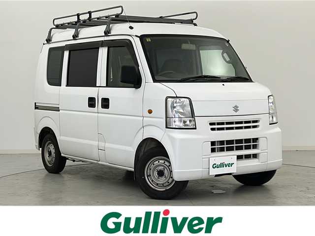 スズキ エブリイ PA 宮城県 2011(平23)年 10.6万km スペリアホワイト ・ハイルーフ・ルーフキャリア付き・４WD・カーオーディオ・スペアキー有