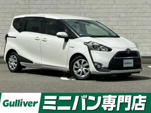トヨタ シエンタ ハイブリッド G 福岡県 2016(平28)年 4.7万km ホワイトパールクリスタルシャイン 純正7型SDナビ(フルセグTV/BT)バックモニタートヨタセーフティーセンス両側パワスラETCドラレコ純正フロアマットスマートキープッシュスタート