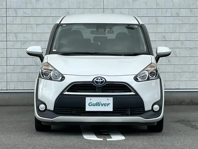 トヨタ シエンタ ハイブリッド G 福岡県 2016(平28)年 4.7万km ホワイトパールクリスタルシャイン 純正7型SDナビ(フルセグTV/BT)バックモニタートヨタセーフティーセンス両側パワスラETCドラレコ純正フロアマットスマートキープッシュスタート