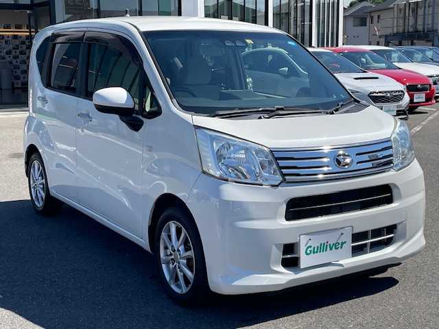 ダイハツ ムーヴ X SAⅢ 長崎県 2017(平29)年 4万km パールホワイトⅢ 純正SDナビ/CD/DVD/BT/フルセグTV/バックカメラ/D席シートヒーター/スマートアシストIII/ステアリングスイッチ/オートマチックハイビーム/オートライト/純正14インチAW/ETC