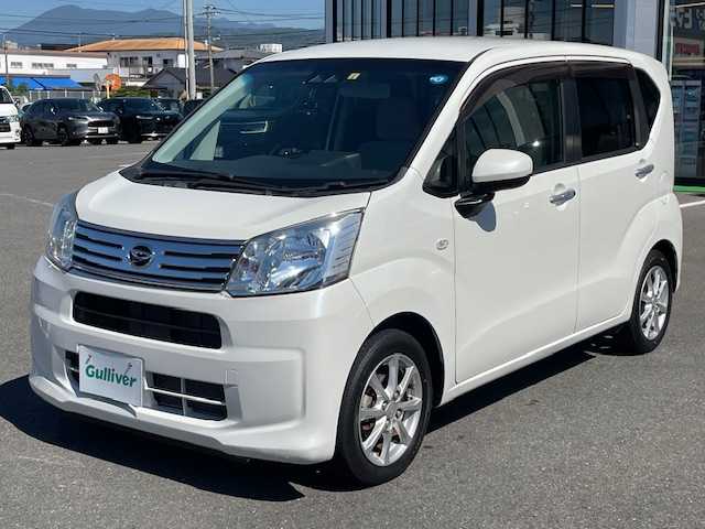 ダイハツ ムーヴ X SAⅢ 長崎県 2017(平29)年 4万km パールホワイトⅢ 純正SDナビ/CD/DVD/BT/フルセグTV/バックカメラ/D席シートヒーター/スマートアシストIII/ステアリングスイッチ/オートマチックハイビーム/オートライト/純正14インチAW/ETC