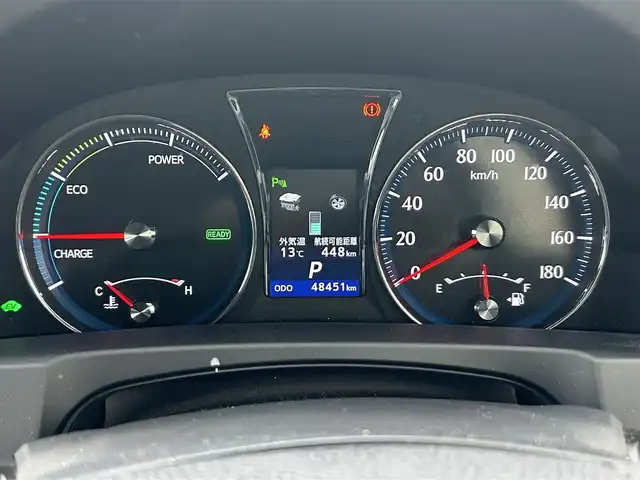 トヨタ クラウン ハイブリッド アスリートS 熊本県 2013(平25)年 4.8万km ホワイトパールクリスタルシャイン 純正ナビ/・フルセグTV/BT/DVD/AM/FM/バックカメラ/インテリジェントクリアランスソナー/プリクラッシュセーフティ機能/横滑り防止装置/車両接近警告機能/レーンキープアシスト/ACC/パワーシート/・シートヒーター/革巻きステアリング/・ステアリングスイッチ/・ステアリングヒーター/オートライト/・フォグランプ/電動格納ミラー/・ウィンカーミラー/純正ドアバイザー/純正AW/ドライブレコーダー/ビルトインETC/リアサンシェード