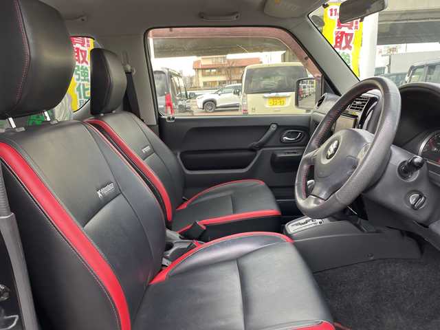 スズキ ジムニー クロスアドベンチャー 石川県 2013(平25)年 5.5万km 黒 社外ナビ　ワンセグＴＶ　キーレス　４ＷＤ　ターボ　電動ミラー　純正アルミホイール　スタッドレス＆ＡＷ積み込み