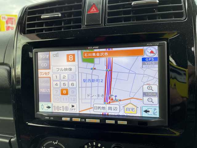 スズキ ジムニー クロスアドベンチャー 石川県 2013(平25)年 5.5万km 黒 社外ナビ　ワンセグＴＶ　キーレス　４ＷＤ　ターボ　電動ミラー　純正アルミホイール　スタッドレス＆ＡＷ積み込み