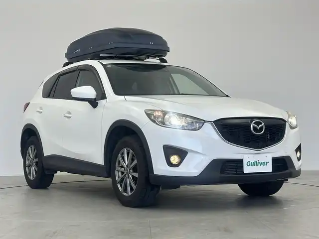 マツダ ＣＸ－５ XD Lパッケージ 愛知県 2013(平25)年 13.8万km クリスタルホワイトパールマイカ 社外ナビ　/（フルセグ/BT/CD/DVD） /クルーズコントロール　/バックモニター　/運転席パワーシート　/前席シートヒーター　/オートライト　/電動格納ミラー　/ステアリングスイッチ　/ＥＴＣ　/社外ＡＷ　/スマートキー
