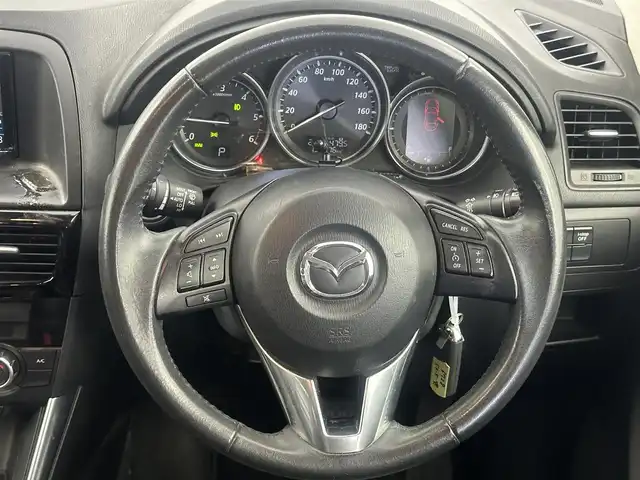 マツダ ＣＸ－５ XD Lパッケージ 愛知県 2013(平25)年 13.8万km クリスタルホワイトパールマイカ 社外ナビ　/（フルセグ/BT/CD/DVD） /クルーズコントロール　/バックモニター　/運転席パワーシート　/前席シートヒーター　/オートライト　/電動格納ミラー　/ステアリングスイッチ　/ＥＴＣ　/社外ＡＷ　/スマートキー