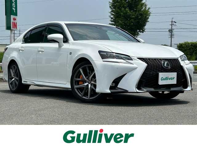 レクサス ＧＳ 450h Fスポーツ 愛知県 2016(平28)年 7万km ホワイトノーヴァガラスフレーク 純正メモリナビ/フルセグテレビ/バックカメラ/Bluetooth/クルーズコントロール/サンルーフ/プッシュスタート/パワーバックドア/ビルトインETC2.0/衝突軽減ブレーキ/レーンキープ/ハンドルヒーター/シートヒーター/エアシート/マークレビンソン