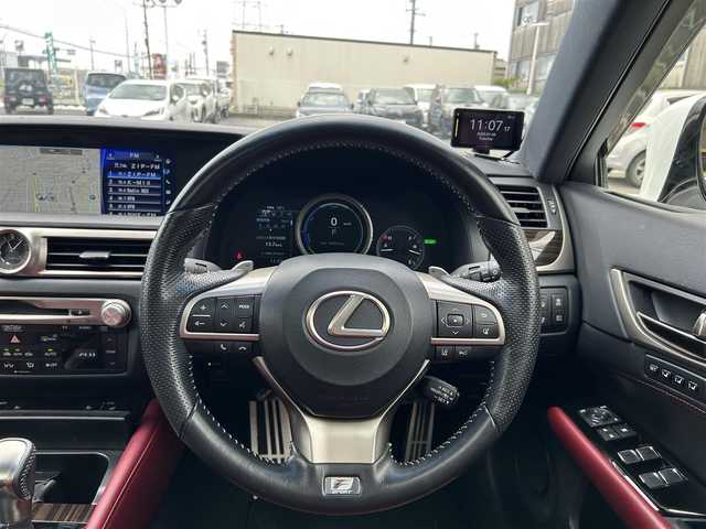 レクサス ＧＳ 450h Fスポーツ 愛知県 2016(平28)年 7万km ホワイトノーヴァガラスフレーク 純正メモリナビ/フルセグテレビ/バックカメラ/Bluetooth/クルーズコントロール/サンルーフ/プッシュスタート/パワーバックドア/ビルトインETC2.0/衝突軽減ブレーキ/レーンキープ/ハンドルヒーター/シートヒーター/エアシート/マークレビンソン