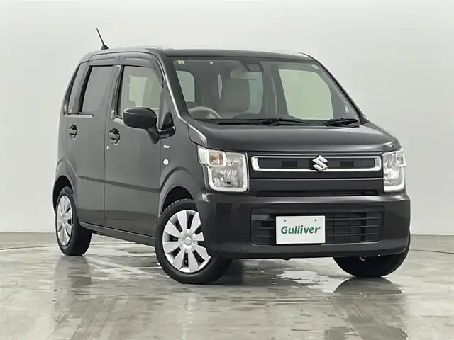 スズキ ワゴンＲ HYBRID FX 福島県 2018(平30)年 1.6万km アーバンブラウンパールメタリック スズキセーフティーサポート/・車線逸脱警報/・コーナーセンサー　/・オートハイビーム/シートヒーター　/プッシュスタート　/・スマートキー　/・スペアキー/ヘッドアップディスプレイ/オートライト　/ウィンカーミラー/オートミラー/純正フロアマット/ドアバイザー/保証書