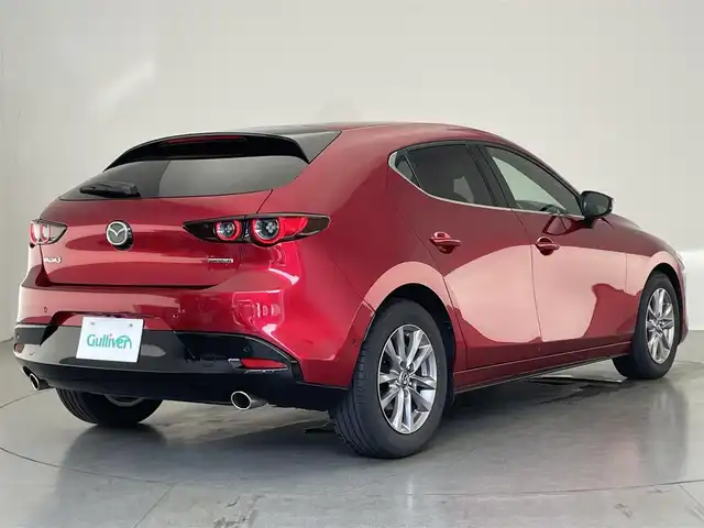 マツダ マツダ３ファストバック 20S プロアクティブ ツーリングS 愛知県 2020(令2)年 7.3万km ソウルレッドクリスタルM 純正ナビ　フルセグＴＶ　Ｂｌｕｅｔｏｏｔｈ　衝突軽減　全方位モニター　追従型クルコン　ＢＳＭ　ＨＵＤ　パワーシート　シートヒーター　ハンドルヒーター　ＬＥＤオートライト　ＨＤＭＩ　ＵＳＢ　スマートキー　プッシュスタート　禁煙