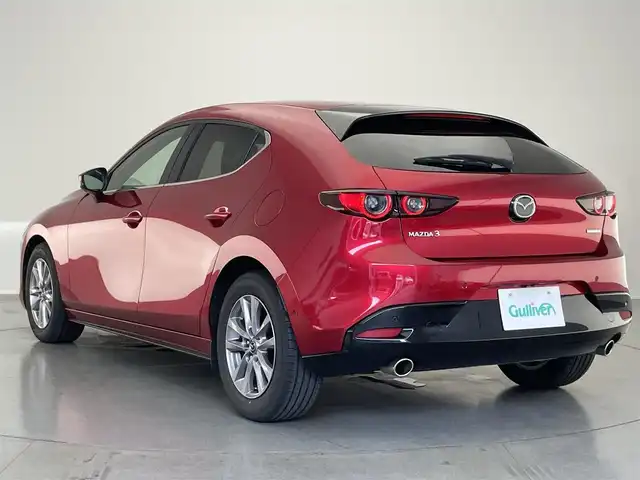 マツダ マツダ３ファストバック 20S プロアクティブ ツーリングS 愛知県 2020(令2)年 7.3万km ソウルレッドクリスタルM 純正ナビ　フルセグＴＶ　Ｂｌｕｅｔｏｏｔｈ　衝突軽減　全方位モニター　追従型クルコン　ＢＳＭ　ＨＵＤ　パワーシート　シートヒーター　ハンドルヒーター　ＬＥＤオートライト　ＨＤＭＩ　ＵＳＢ　スマートキー　プッシュスタート　禁煙