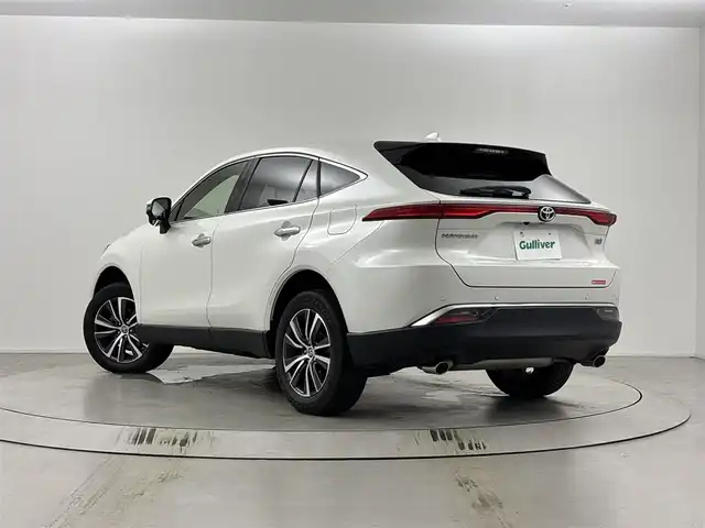 トヨタ ハリアー ハイブリッド G 埼玉県 2021(令3)年 4.4万km ホワイトパールクリスタルシャイン 純正７インチディスプレイオーディオ　/バックカメラ　/デジタルインナーミラー　/パワーバックドア　/純正ビルトインＥＴＣ　/社外前後ドラレコ　/オートマティックハイビーム　/Ｍｉｒａｃａｓｔ　/レーダークルーズコントロール/パワーシート