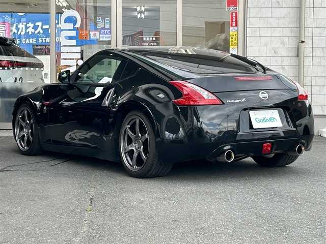 日産 フェアレディ Ｚ バージョンS 岩手県 2012(平24)年 4.5万km ダイヤモンドブラック 純正ナビ　/バックカメラ　/ＲＡＹＳホイール　/ＥＴＣ　/横滑り防止装置　/スマートキー　/プッシュスタート　/革ステアリング　/オートライト/フォグランプ/保証書　取説