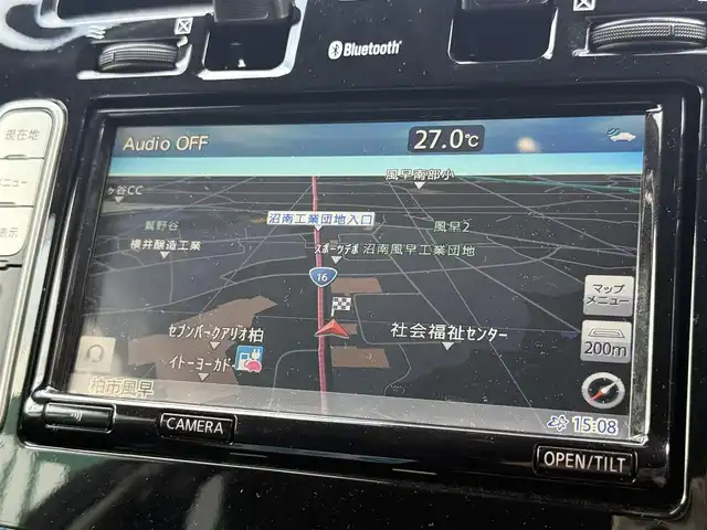 日産 リーフ X 千葉県 2017(平29)年 5.8万km ダークメタルグレー ワンオーナー/純正ナビ　/　（BT/DVD/CD/AM/FM)）/ワンセグ/バックカメラ/全方位/前席シートヒーター/エマージェンシーブレーキ/車線逸脱警報/ステアリングヒーター/ETC/社外アルミ/BOSEサウンド/スペアキー/取扱説明書/保証書