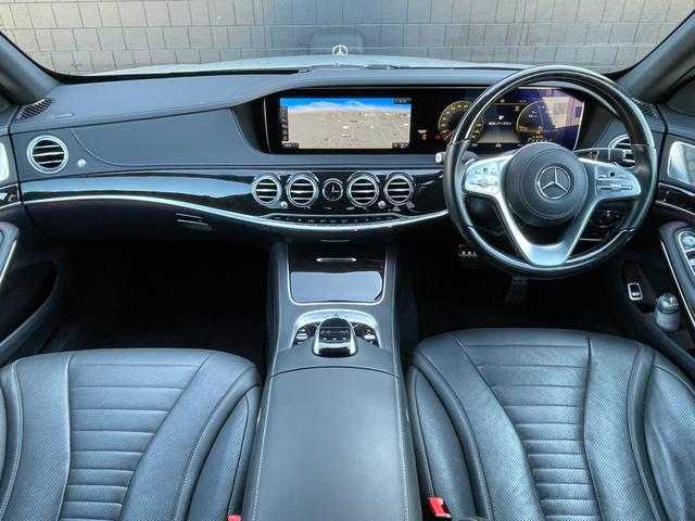 メルセデス・ベンツ Ｓ５６０Ｌ AMGライン 埼玉県 2017(平29)年 5.8万km イリジウムシルバー 登録時57659km/サンルーフ/レーダーセーフティーパッケージ/エアバランスパッケージ/HUD/アンビエントライト/純正ナビ/　AM/FM/Bluetooth/フルセグTV/アラウンドビューモニター/レーダークルーズコントロール/レーンキープアシスト/アクティブブレーキアシスト/ブラインドスポットモニター/道路標示アシスト/パドルシフト/ステアリングスイッチ/全席パワーシート/メモリーシート/全席シートヒーター/エアシート/スマートキー/取扱説明書