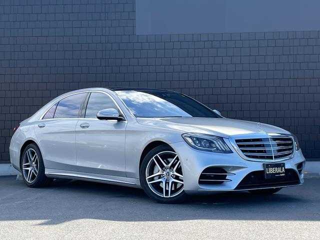 メルセデス・ベンツ Ｓ５６０Ｌ AMGライン 埼玉県 2017(平29)年 5.8万km イリジウムシルバー 登録時57659km/サンルーフ/レーダーセーフティーパッケージ/エアバランスパッケージ/HUD/アンビエントライト/純正ナビ/　AM/FM/Bluetooth/フルセグTV/アラウンドビューモニター/レーダークルーズコントロール/レーンキープアシスト/アクティブブレーキアシスト/ブラインドスポットモニター/道路標示アシスト/パドルシフト/ステアリングスイッチ/全席パワーシート/メモリーシート/全席シートヒーター/エアシート/スマートキー/取扱説明書