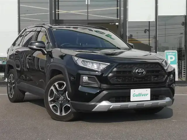 トヨタ ＲＡＶ４ アドベンチャー 茨城県 2020(令2)年 7.8万km アティチュードブラックマイカ 純正ナビ/【AM・FM・CD・DVD・TV・SD・BT】/パワーシート/100V電源/ETC/Bカメラ/前後ドラレコ/前後コーナーセンサー/ルーフレール/電動リアゲート/レーダークルコン/ステリモ/BSM/ブレーキホールド/ダウンヒルアシストコントロール/電動パーキングブレーキ/オートライト/オートハイビーム/Fフォグ/LEDライト
