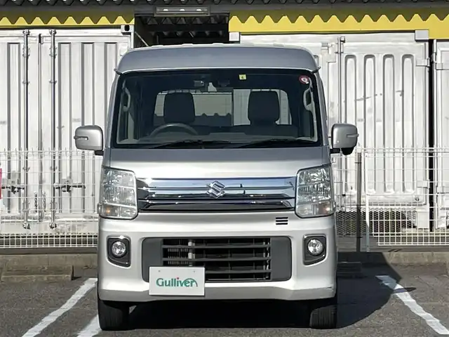 スズキ エブリィ ワゴン PZターボ スペシャル 愛知県 2016(平28)年 10.6万km シルキーシルバーメタリック 禁煙車//ワンオーナー車//メモリナビ//AM/FM/iPod/USB/SD/BT//フルセグ/CD/DVD//プリクラッシュセーフティー//左リアドアランニングステップ//両側パワースライドドア//スマートキー//プッシュスタート//オートヘッドライト//フォグランプ//ステアリングスイッチ//ドラレコ//純正ドアバイザー//純正フロアマット//保証書//取扱説明書
