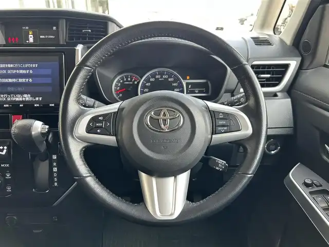 トヨタ ルーミー カスタムG S 静岡県 2018(平30)年 3.6万km マゼンタベリーマイカM スマートアシスト２/純正９型ＳＤナビ/フルセグＴＶ/ＤＶＤ再生/ＢＴオーディオ/全周囲カメラ/ドラレコ/ＥＴＣ/コーナーセンサー/クルーズコントロール/両側電動スライドドア/オートライト/ＬＥＤヘッドライト/純正１４ＡＷ