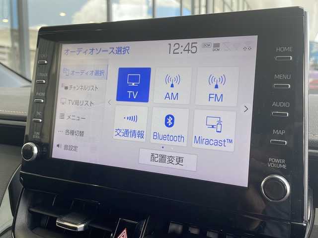 トヨタ カローラツーリング ハイブリッド ダブルバイビー 愛知県 2020(令2)年 5.1万km ホワイトパールクリスタルシャイン 衝突軽減システム/純正9型ディズプレイオーディオ　ナビ機能あり/レーダークルーズコントロール/シートヒーター/フルセグ/Bluetooth/バックカメラ/コーナーセンサー/純正アルミホイール/ETC2.0/ブラインドスポットモニター/LEDヘッドライト/ステアリングヒーター/オートマチックハイビーム/ドライブレコーダー/ステアリングスイッチ/スマートキー/プッシュスタート
