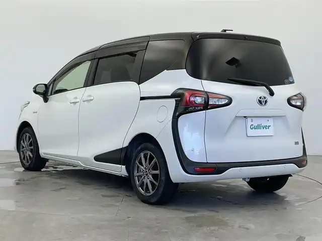 トヨタ シエンタ ハイブリッド ファンベースG 富山県 2020(令2)年 5.3万km ヴィンテージブラウンパールクリスタルシャイン/ホワイトパールクリスタルシャイン 1オーナー/純正９型ナビ（CD　DVD　ハイレゾ BT　MSV（SD））/フルセグTV/全周囲カメラ/前後コーナーセンサー/ビルトインETC/両側パワースライドドア/前席シートヒーター/ステアリングヒーター/衝突防止/レーンキープ（LDA）/先行車発進告知/オートライト/LEDヘッドライト/フォグ/スマートキー/プッシュスタート/クルーズコントロール/横滑防止装置/保証書、取説/スペアキー