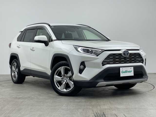 トヨタ ＲＡＶ４ ハイブリッドG 三重県 2021(令3)年 4.9万km ホワイトパールクリスタルシャイン /禁煙車//純正9型ディスプレイオーディオ//パノラミックビューモニター//オートAC//DN席シートヒーター//D席パワーシート//シートメモリー//合皮シート//トヨタセーフティセンス//衝突軽減ブレーキ//レーントレーシングアシスト//レーダークルーズコントロール//ブラインドスポットモニター//リアクロストラフィックアラート//パーキングサポートブレーキ//前後クリアランスソナー//パワーバックドア//ステアリングヒーター//社外前後ドライブレコーダー//LED //フォグ//サイドカーテンエアバッグ