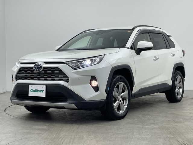 トヨタ ＲＡＶ４ ハイブリッドG 三重県 2021(令3)年 4.9万km ホワイトパールクリスタルシャイン /禁煙車//純正9型ディスプレイオーディオ//パノラミックビューモニター//オートAC//DN席シートヒーター//D席パワーシート//シートメモリー//合皮シート//トヨタセーフティセンス//衝突軽減ブレーキ//レーントレーシングアシスト//レーダークルーズコントロール//ブラインドスポットモニター//リアクロストラフィックアラート//パーキングサポートブレーキ//前後クリアランスソナー//パワーバックドア//ステアリングヒーター//社外前後ドライブレコーダー//LED //フォグ//サイドカーテンエアバッグ