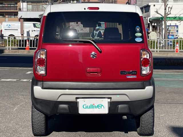 スズキ ハスラー Jスタイル Ⅱ ターボ 愛知県 2016(平28)年 10.8万km フェニックスレッドパール/ホワイト2トーンルーフ /社外メモリーナビ（MDV-D303）//地デジ・CD・SD//バックカメラ//ETC//HIDオートライト//クルーズコントロール//前席シートヒーター//デュアルカメラブレーキサポート//ルーフレール//革巻きステアリング//ドライブレコーダー//純正フロアマット//純正ドアバイザー//プッシュスタート//スマートキー//パドルシフト//保証書//取扱説明書//スペアキー