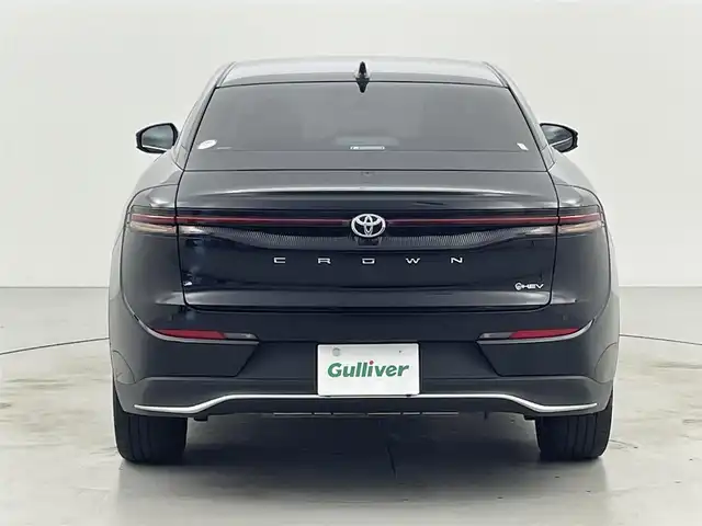 トヨタ クラウン クロスオーバー G 福岡県 2024(令6)年 3.2万km ブラック 純正１２．３型ナビ／フルセグTV　/全方位カメラ　/ワイヤレス充電　/デジタルインナーミラー　/ビルトインＥＴＣ２．０　/トヨタセーフティセンス　/レーダークルーズコントロール　/コーナーセンサー　/衝突軽減ブレーキ　/レーンキープ　/アクセル踏み間違い防止　/ブラインドスポットモニター　/ヘッドアップディスプレイ　/ハーフレザーシート　/純正１９インチＡＷ　/LEDヘッドライト