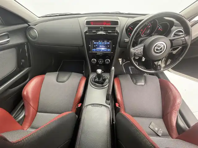 マツダ ＲＸ－８ スピリットR 茨城県 2012(平24)年 5.9万km クリスタルホワイトパールマイカ ディスプレイオーディオ/RECARO製シート/純正アルミホイール/純正アルミホイール/純正Fエアロ（車載）/純正Rエアロ/ETC