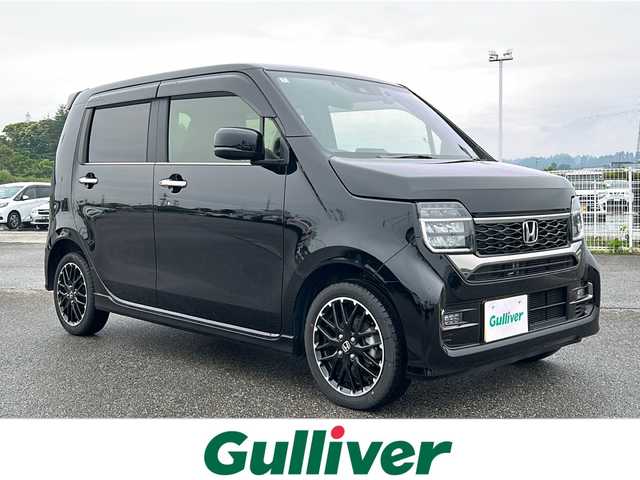 ホンダ Ｎ ＷＧＮ カスタム Lターボ 富山県 2024(令6)年 0.6万km クリスタルブラックパール 4WD/ターボ車/純正SDナビ/フルセグ/バックカメラ/ETC/ホンダセンシング/衝突軽減ブレーキ/レーダークルーズコントロール/レーンアシスト/コーナーセンサー/シートヒーター