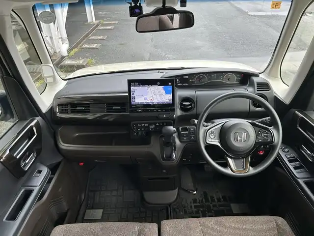 ホンダ Ｎ ＢＯＸ L コーディネートスタイル 静岡県 2023(令5)年 2.7万km プレミアムアイボリーパールⅡ 純正9インチメモリーナビ/ CD/DVD/Bluetooth/フルセグ/バックカメラ/両側パワースライドドア/HONDA SENSING	/・アダプティブクルーズコントロール	/・衝突軽減ブレーキ	/・車線維持支援システム	/・誤発進抑制機能	/・先行車発進お知らせ機能	/・オートハイビーム	/・標識認識機能	/LEDオートヘッドライト/フルフラットシート/ベンチシート/ETC/前後ドライブレコーダー