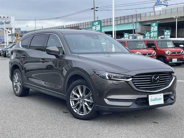 マツダ ＣＸ－８ XD プロアクティブ 石川県 2022(令4)年 4.3万km チタニウムフラッシュマイカ 4WD/ディーゼルターボ/純正ナビ/フルセグTV/全方位カメラ/LEDヘッドライト/ETC/レーダークルーズ/ワイヤレス充電/BOSEサウンド/シートヒーター/ステアリングヒーター/パワーバックドア/レーダーブレーキ/ブラインドスポットモニター/保証書