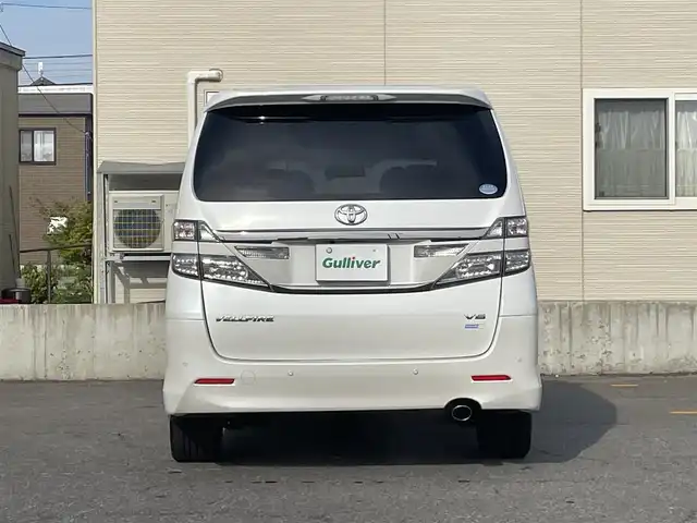 トヨタ ヴェルファイア 3．5Z Gエディション 青森県 2013(平25)年 6.9万km ホワイトパールクリスタルシャイン 純正ＨＤＤナビ地デジバックモニター/（ＮＨＢＡ－Ｘ６２Ｇ）/フリップダウンモニター/（Ｖ１１Ｔ－Ｒ６２Ｃ）/両側電動スライドドア/記録簿６枚/本革シート/シートヒーター/寒冷地仕様/AFS/Fモデリスタスポイラー/ビルトインETC/社外20AW/新車時保証書/取扱説明書