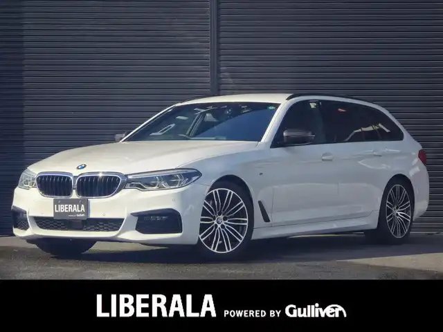 ＢＭＷ ５２３ｄ ツーリング Mスポーツ 山梨県 2019(令1)年 4.4万km アルピンホワイトⅢ ハイラインパッケージ/黒革/全席シートヒーター/コンフォートアクセス/ACC/LKA/BSM/前後PDC/360°カメラ/HUD/純正ナビ/フルセグ/Bluetooth/LEDヘッドライト/電動テールゲート/ETC2.0/純正19インチAw