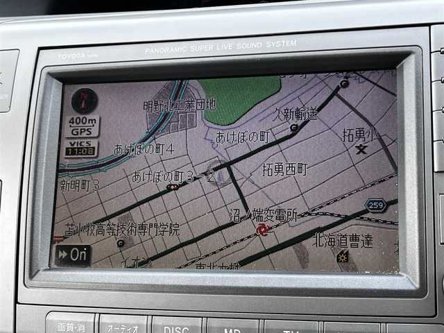 トヨタ エスティマ ハイブリッド G 道央・札幌 2006(平18)年 14.4万km ブラック ４WD/寒冷地仕様/純正HDDナビ/AM/FM/CD/DVD/ワンセグ/純正フリップダウンモニター/横滑り防止装置/クルーズコントロール/バックカメラ/サイドカメラ/フロントカメラ/SNOWMODE/EVMODE/両側パワースライドドア/D席パワーシート/革巻きステアリング/ワイパーデアイサー/AC100V/プッシュスタート/スマートキー/キセノンヘッドライト/オートライト/フォグランプ/電動格納ミラー/ウィンカーミラー/純正フロアマット/スペアキー/社外エンジンスターター