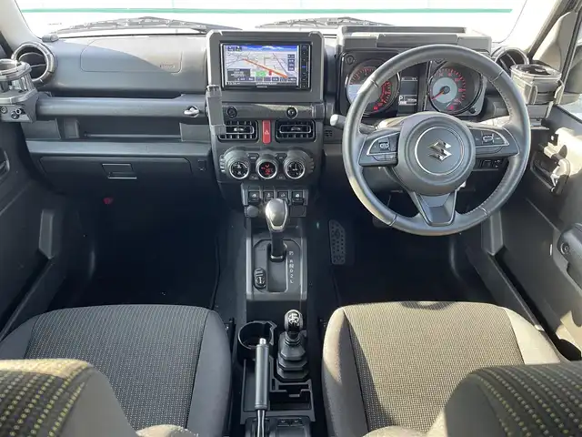 スズキ ジムニー XC 山梨県 2022(令4)年 2万km ブルーイッシュブラックパール3 ４WD/社外KENWOODナビ/Bluetooth接続/CD/DVD/ワンセグTV/バックカメラ/ドライブレコーダー/シートヒーター/純正１６インチアルミホイール/クルーズコントロール/アイドリングストップ/背面タイヤ/横滑り防止装置/レーンキープアシスト/ダウンヒルアシストコントロール/衝突被害軽減システム