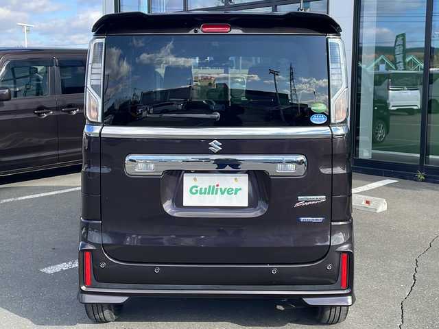 スズキ スペーシア カスタム HYBRID XS 道東・釧路十勝 2020(令2)年 3.2万km アーバンブラウンパールメタリック ・４WD/・寒冷地仕様/・社外メモリナビ/（CD・DVD・FM・AM・SD・BT・USB)/・フルセグ（走行中視聴可能）/・バックカメラ/・全方位モニター/・アイドリングストップ/・ウィンカーミラー/・ドアバイザー/・プッシュスタート/・両側パワースライドドア/・パーキングアシスト/・ベンチシート/・純正フロアマット/・横滑り防止装置/・レーンキープアシスト/・盗難防止装置/・オートライト/・オートマチックハイビーム/・衝突軽減ブレーキ/・フォグランプ/・ヘッドアップディスプレイ/・ステアリングスイッチ/・革巻きステアリング/・PWRスイッチ/・イルミネーションコントロール/・天井サーキュレーター/・ロールサンシェード/・電動格納ミラー/・バニティミラー