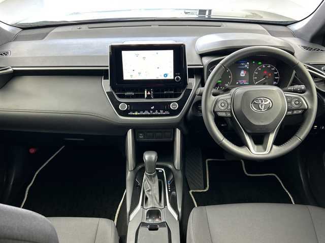 トヨタ カローラ クロス ハイブリッド G 奈良県 2024(令6)年 0.9万km アティチュードブラックマイカ 純正コネクトナビ/フルセグ BT AppleCarPlay/バックモニター/ビルトインEWTC2.0/レーダークルーズコントロール/プリクラッシュセーフティー/LDA/LTA/PKBS/RSA/クリアランスソナー/LEDヘッドライト/LEDフォグライト/オートライト/オートハイビーム/スマートキー