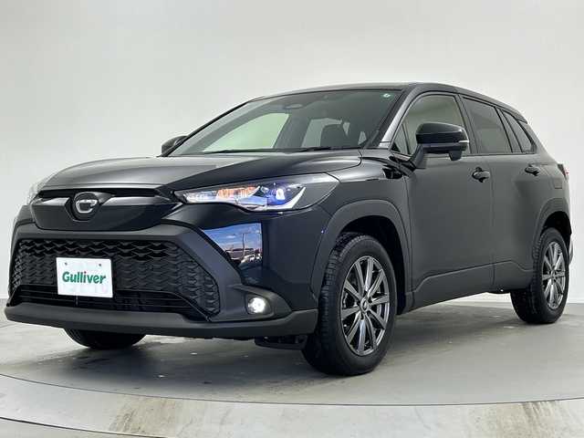 トヨタ カローラ クロス ハイブリッド G 奈良県 2024(令6)年 0.9万km アティチュードブラックマイカ 純正コネクトナビ/フルセグ BT AppleCarPlay/バックモニター/ビルトインEWTC2.0/レーダークルーズコントロール/プリクラッシュセーフティー/LDA/LTA/PKBS/RSA/クリアランスソナー/LEDヘッドライト/LEDフォグライト/オートライト/オートハイビーム/スマートキー
