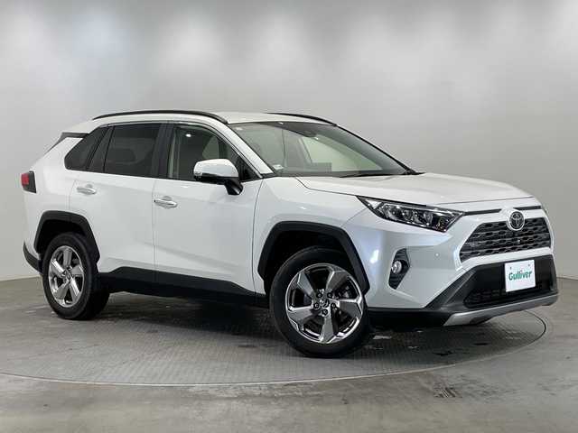 トヨタ ＲＡＶ４ G 栃木県 2021(令3)年 3.3万km ホワイトパールクリスタルシャイン ４WD/ディスプレイオーディオ/（ナビ/フルセグTV）/フロントカメラ/左サイドカメラ/バックカメラ/トヨタセーフティセンス/衝突軽減ブレーキ/前後コーナーセンサー/レーダークルーズコントロール/合皮シート/シートヒーター/ビルトインETC/パワーバックドア/防眩ミラー/ステアリングスイッチ/電動格納ミラー/本革ステアリング/スマートキー/プッシュスタート/純正アルミホイール/純正フロアマット