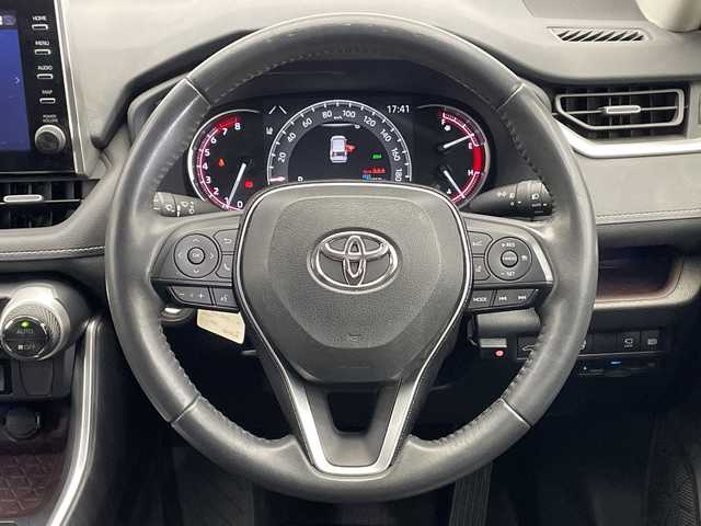 トヨタ ＲＡＶ４ G 栃木県 2021(令3)年 3.3万km ホワイトパールクリスタルシャイン ４WD/ディスプレイオーディオ/（ナビ/フルセグTV）/フロントカメラ/左サイドカメラ/バックカメラ/トヨタセーフティセンス/衝突軽減ブレーキ/前後コーナーセンサー/レーダークルーズコントロール/合皮シート/シートヒーター/ビルトインETC/パワーバックドア/防眩ミラー/ステアリングスイッチ/電動格納ミラー/本革ステアリング/スマートキー/プッシュスタート/純正アルミホイール/純正フロアマット